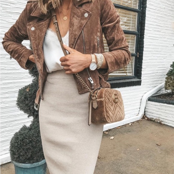 faux suede women jacket long sleeve jacket belted autumn winter - Picture 3 of 9